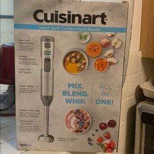 Smart stick cordless hand blender